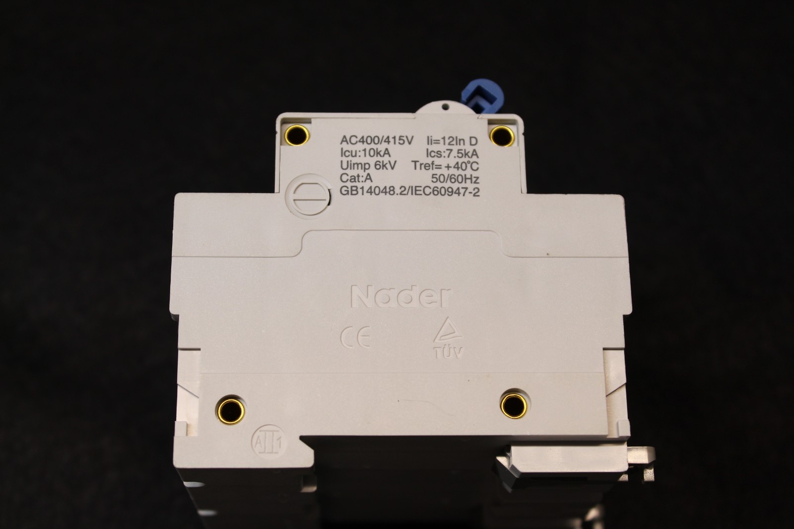 Nader NDM1-125 D100A 3P High Current Circuit Breaker 3 Pole, 100Amp D Curve