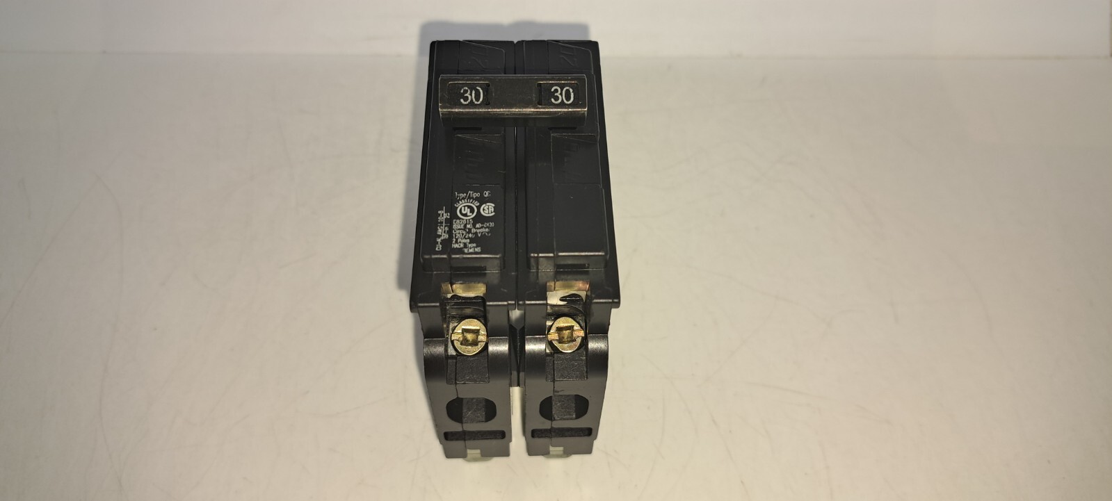 Siemens D230 30 Amp 2 Pole Classified Circuit Breaker New