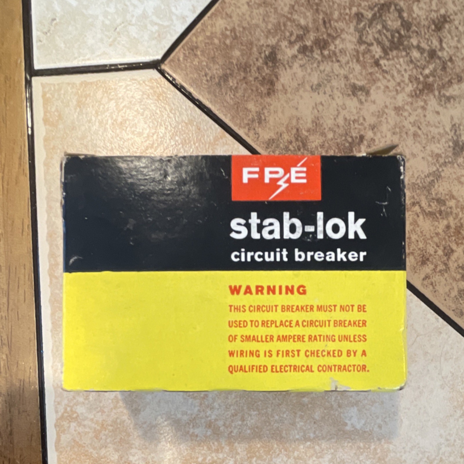 Federal Pacific FPE Stab-lok Circuit Breaker 2 Pole 100A 2P100
