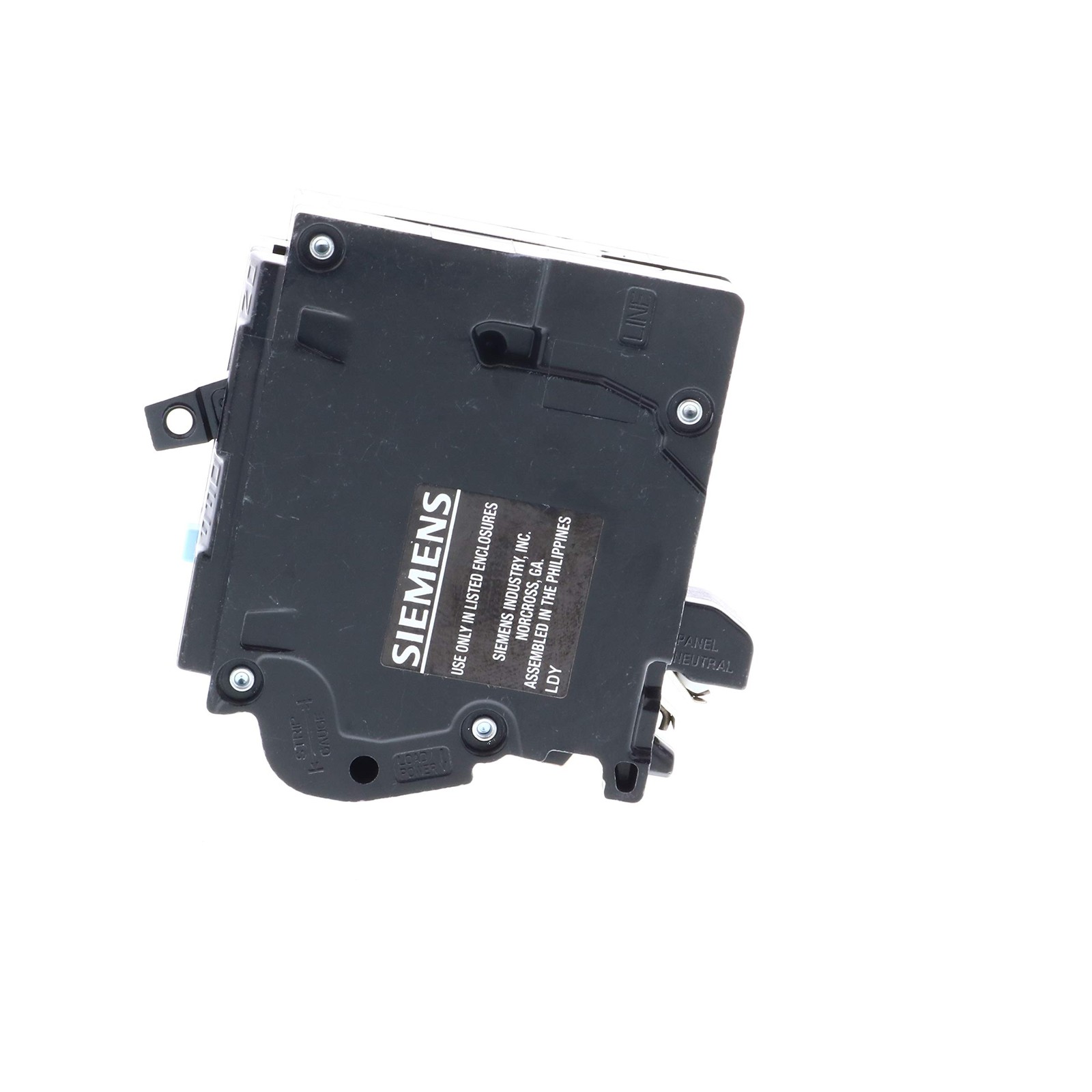 Q115DFN 15 Amp 1-Pole Dual Function (CAFCI/GFCI) Plug-On Neutral Circuit Brea…