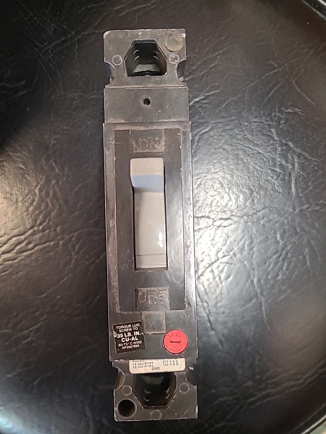 GE TED113020 277V Main Breaker
