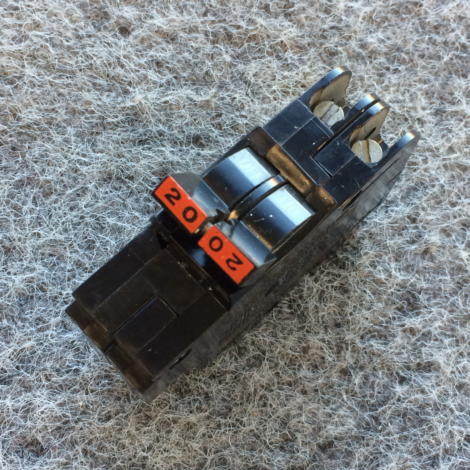 FPE Federal Pacific 20 Amp 2 Pole NC220 Stab-Lok Breaker Mini THIN NC *Fast Ship