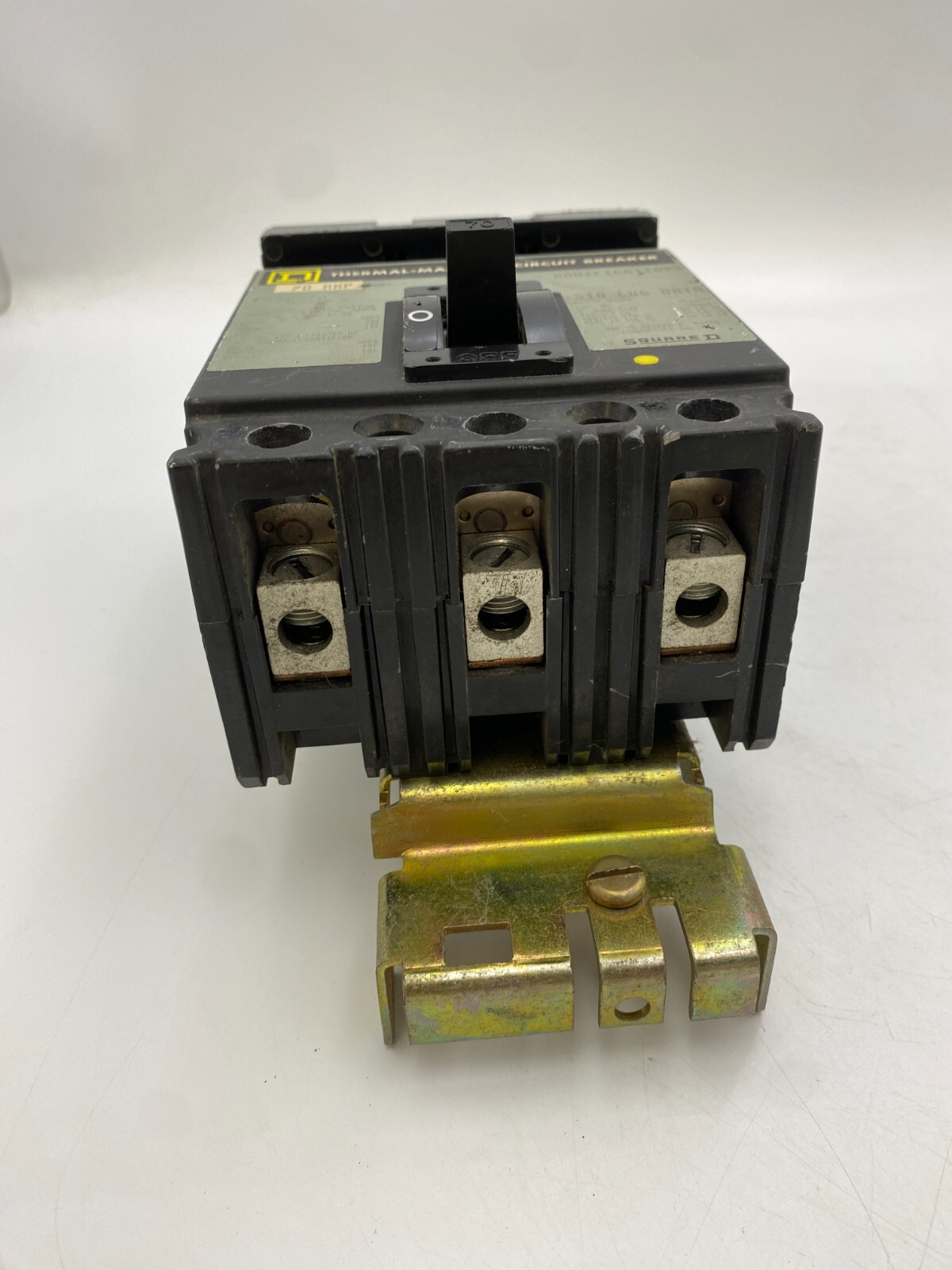 Square D FA36070 I-Line Circuit Breaker 70A 600V 3P 3PH FA 70 Amp 3 Pole Used