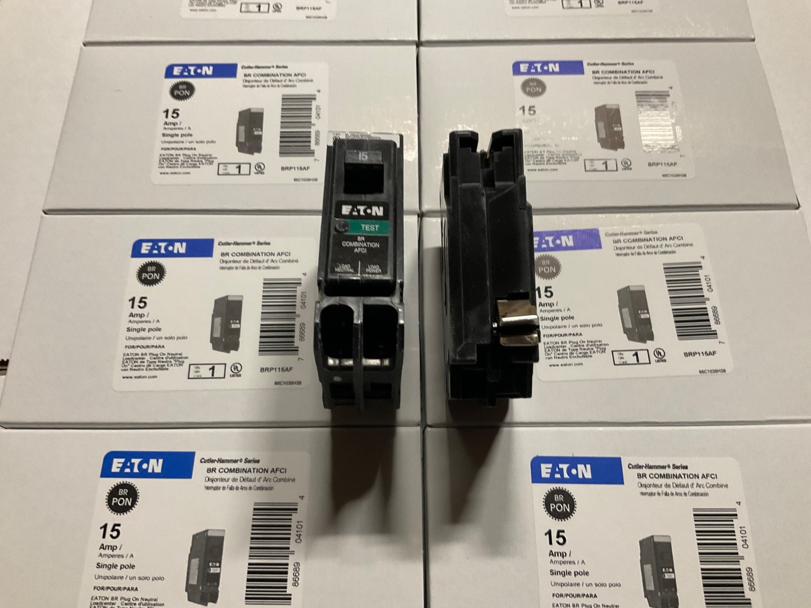 LOT OF 10 SIEMENS Q120DF 20A DUAL FUNCTION AFCI/GFCI (WITH PIGTAIL WIRE) NEW