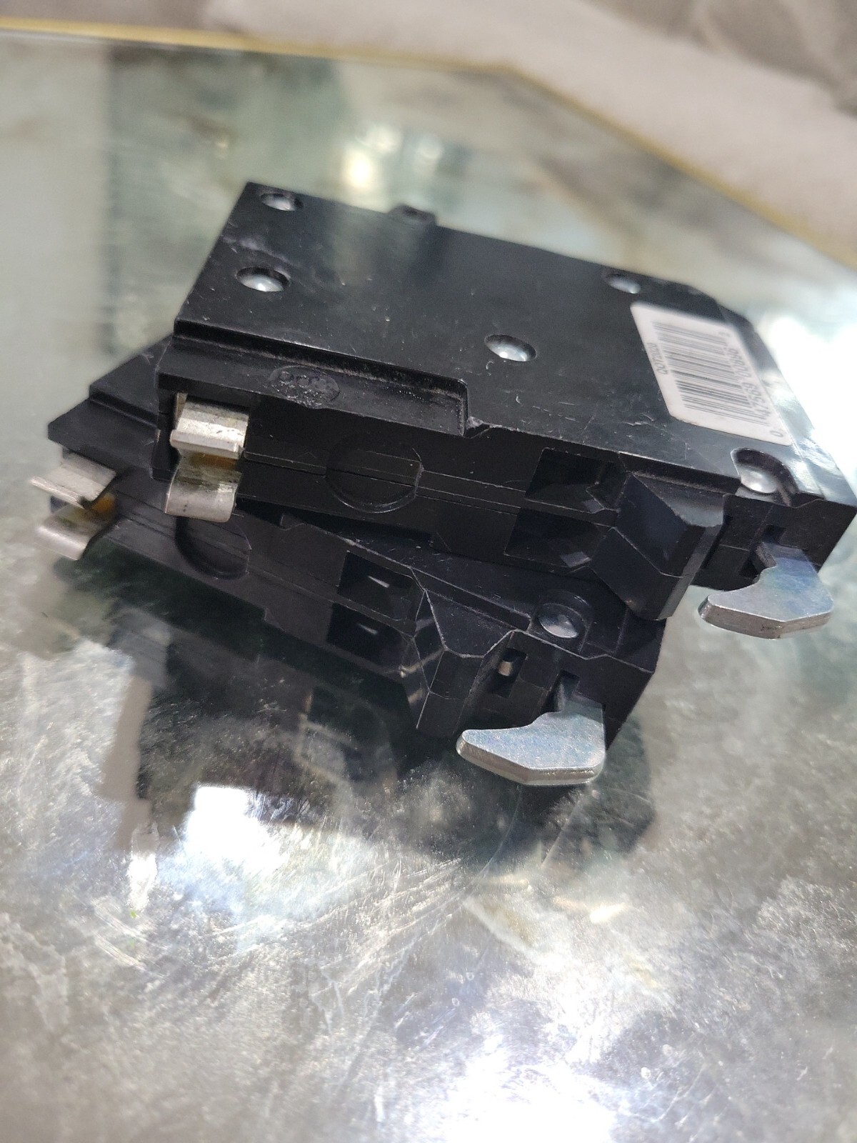Square D QOT2020CP QO 2-20-Amp Single-Pole Tandem Circuit- LOT OF 2