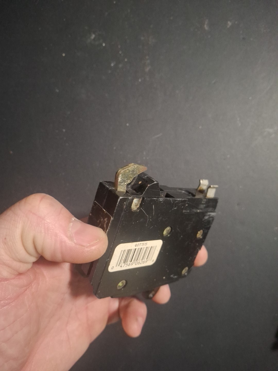 Square D QO 2-15 Amp Single-Pole Tandem Circuit Breaker