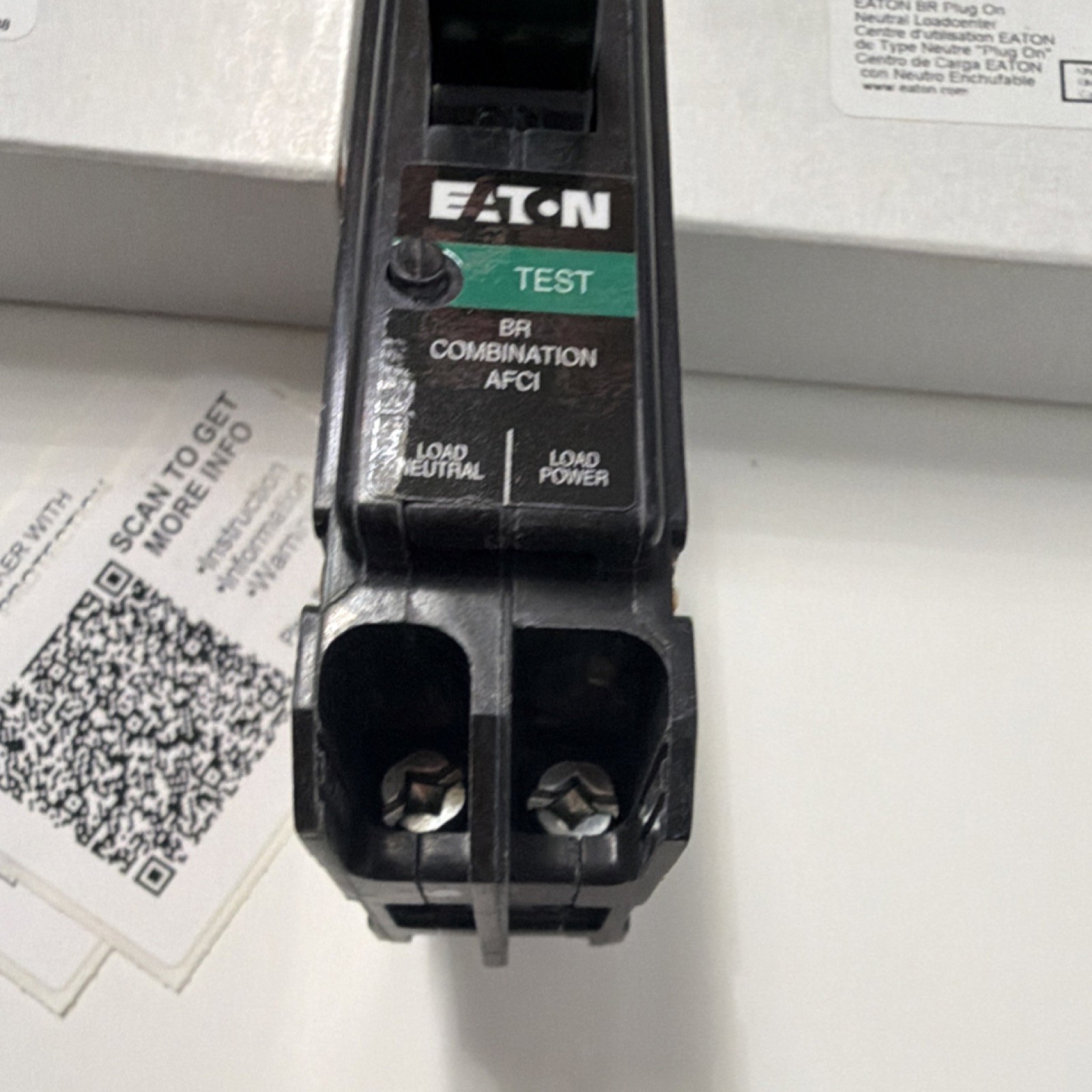 Eaton BRP120AF 20A AFCI Plug-On Neutral 1-Pole Breaker 10 Pack NEW