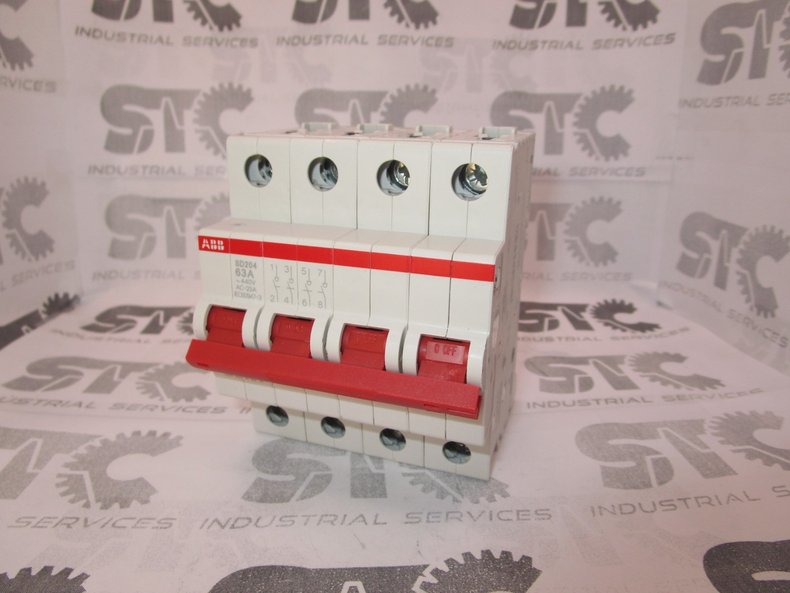 ABB SD204 63 Amp Miniature Disconnector Switch 4P – Genuine – FAST SHIPPING