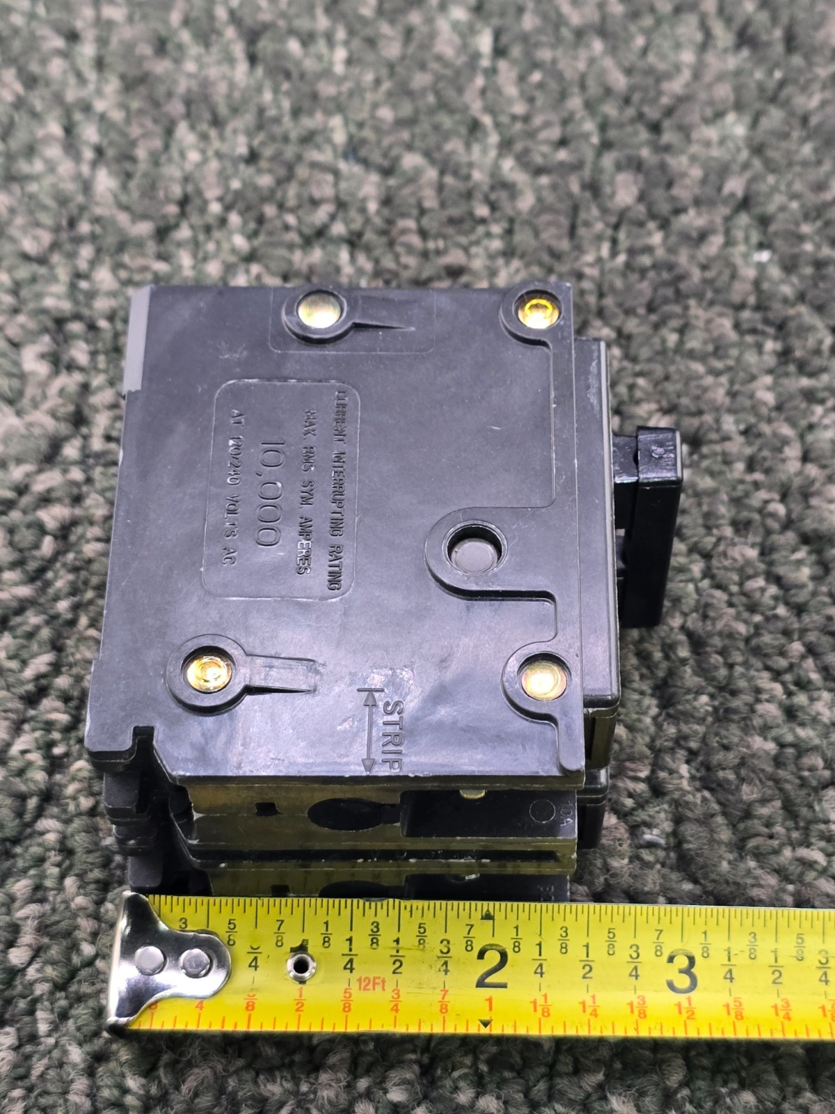 (QTY 2) Eaton BR250: 50Amp Double Pole Standard Trip Circuit Breaker Cutler