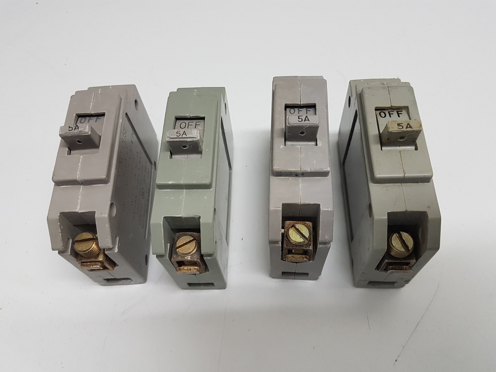 4 Westinghouse 5 amp Type ALB-1