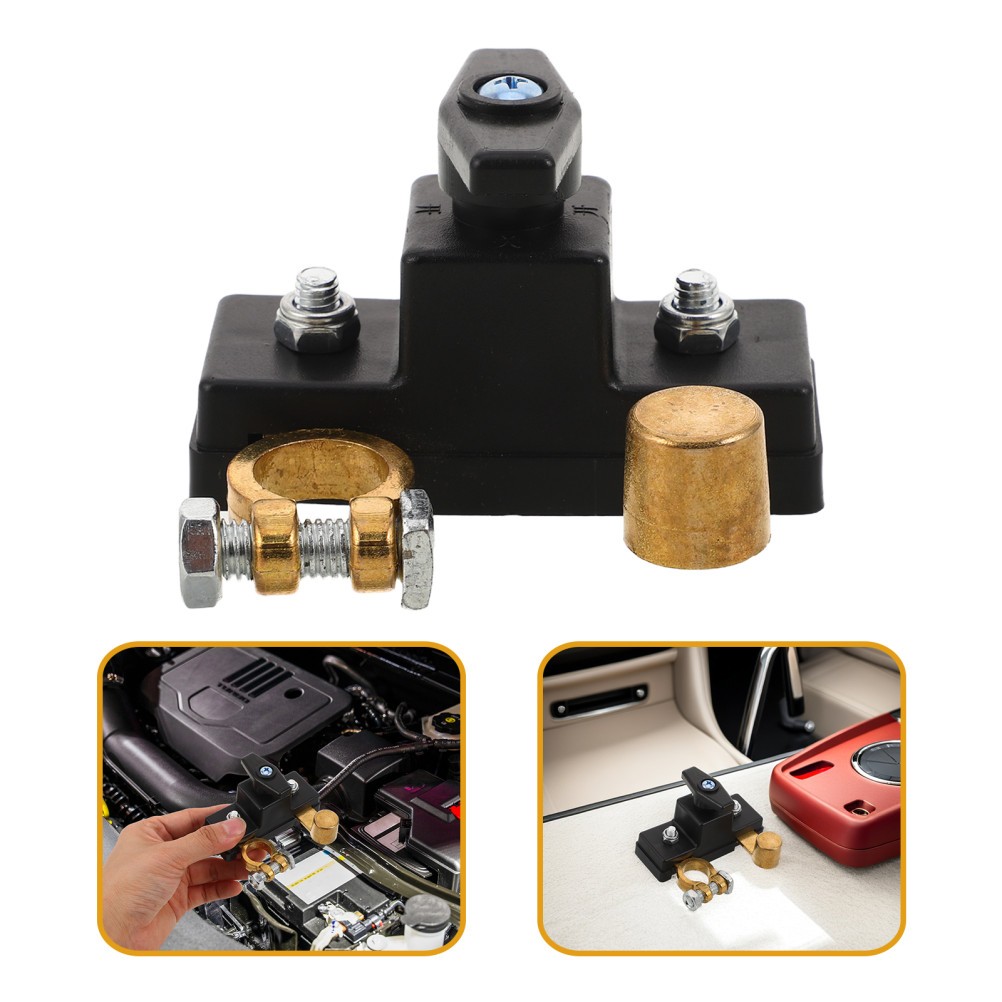 Multi Car Battery Disconnect Switch Copper Plastic Heavy Duty Quick Power Off