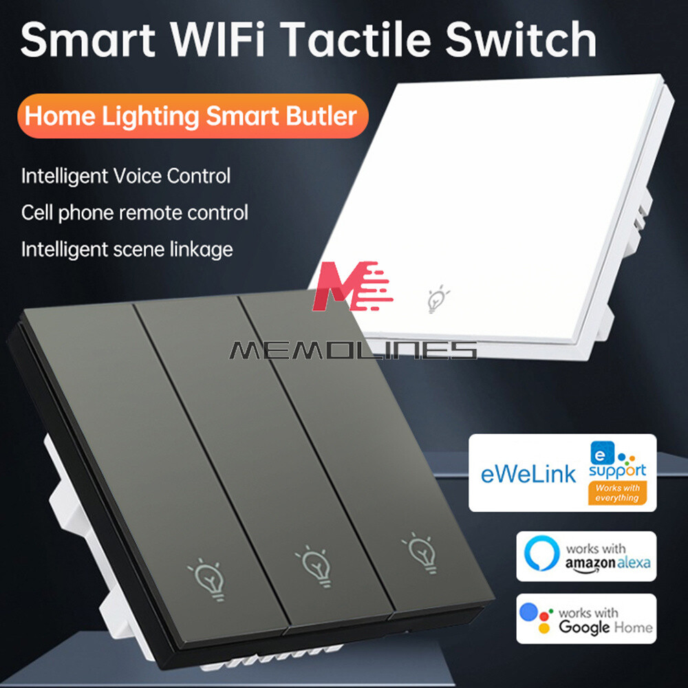 DH-315 Ewelink WiFi Smart Switch Light Control Panel Remote Control Wall Switch