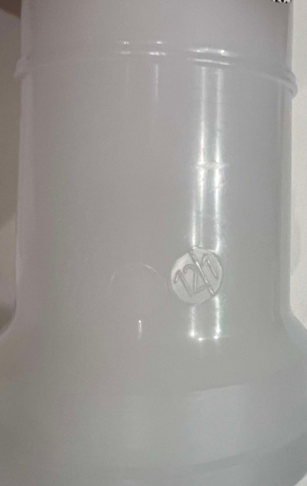 AGRU SDR 21 ISO S10 12/1 50 X 3.0 Piping Half Union PVDF/9