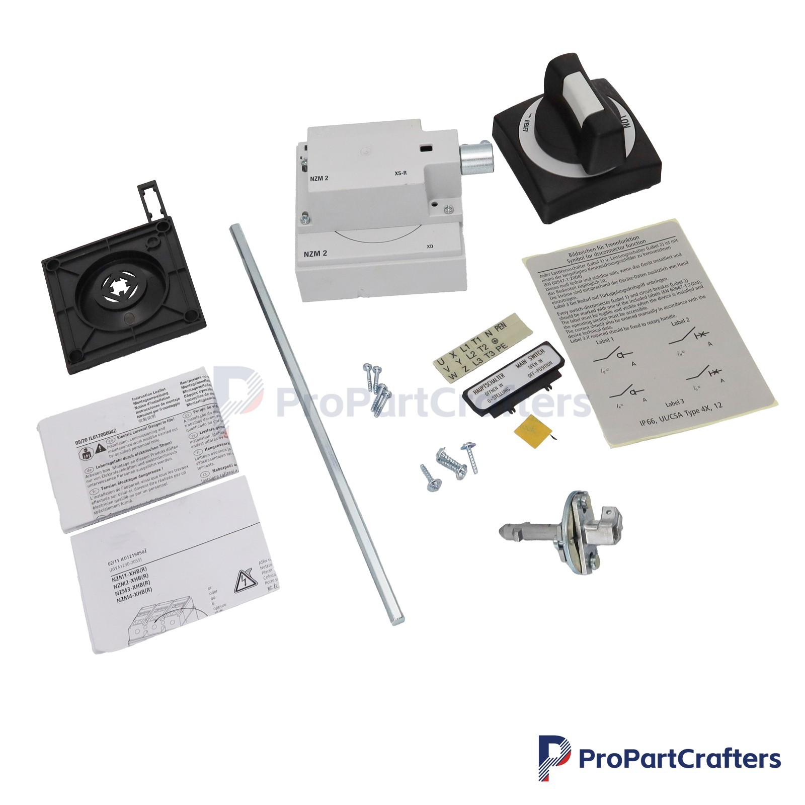 Main Switch Assembly Kit-Right Hand Fits For ELECTRIC NZM2-XS-R 266645