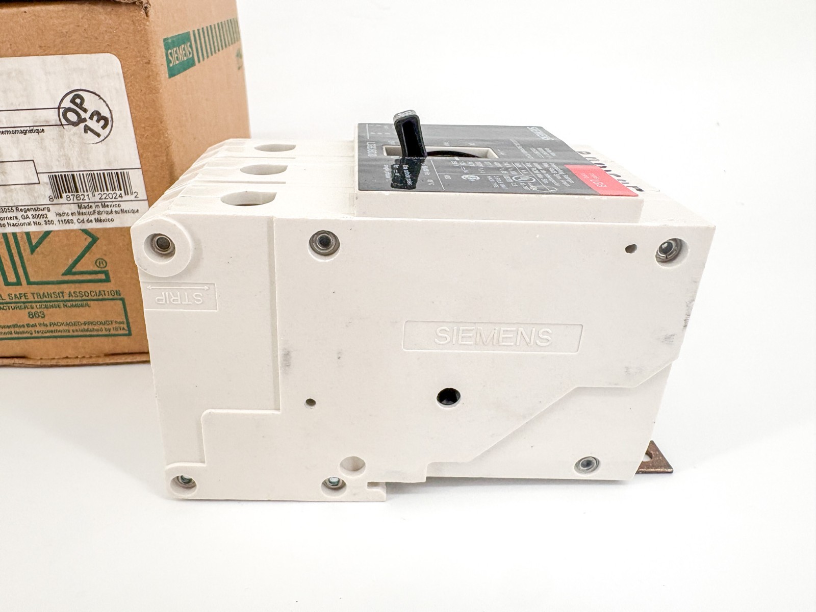 New Siemens LGB3B030B Circuit Breaker 30A 480Y/277V 3-Pole