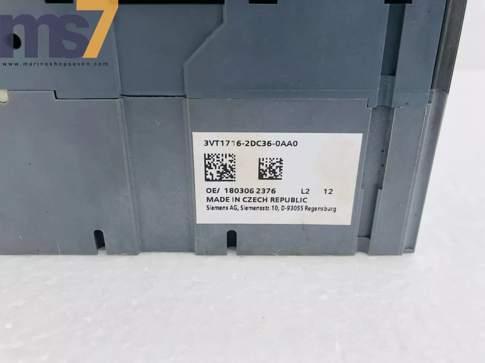 SIEMENS 3VT1 MCCB CIRCUIT BREAKER 160 AMPS 3P 3VT1716-2DC36-0AA0 #NEW