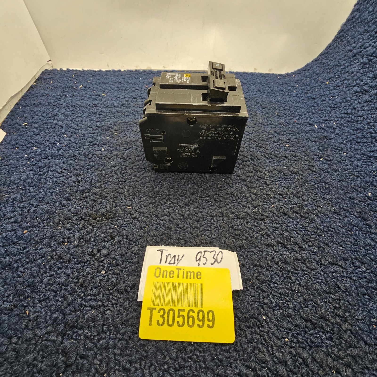 Square D DP-4075: HOM 10kA 120/240V 50/60Hz 2-Pole 30A Circuit Breaker