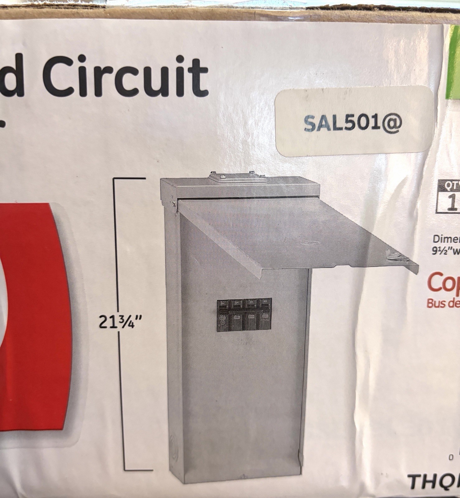 GE 200 Amp Outdoor Enclosed Circuit Breaker Surface Mounted Model THQMV200NREP