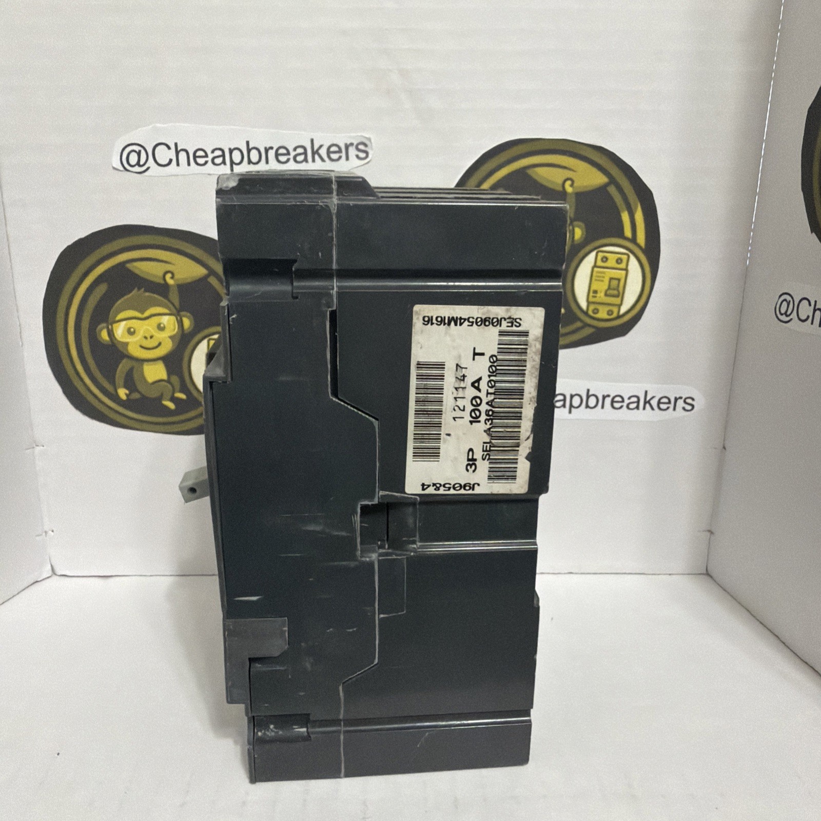 General Electric GE Spectra RMS SELA36AT0100 100 Amp Circuit Breaker W 100A Plug