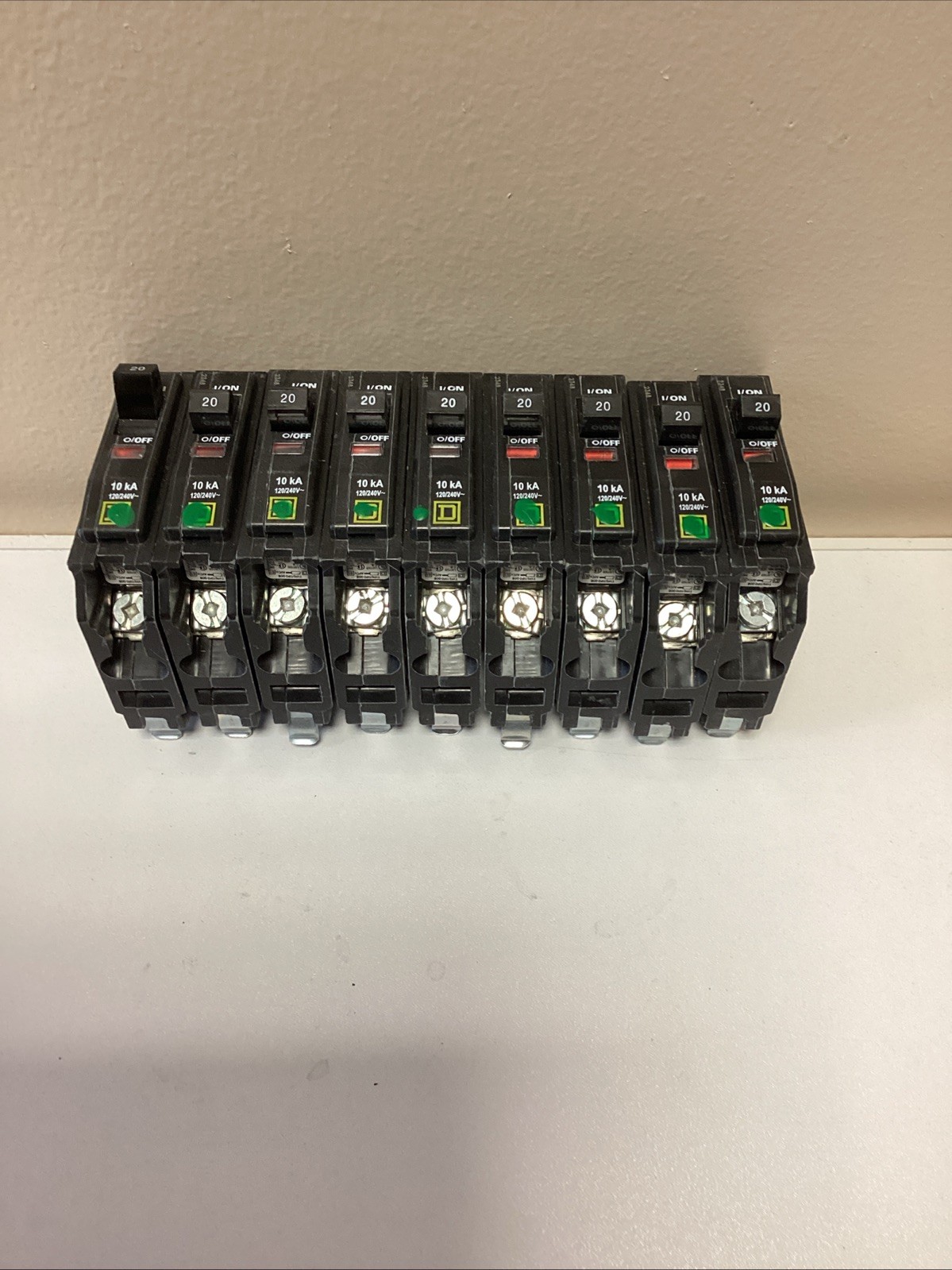Square D QOB120 Lot Of 9