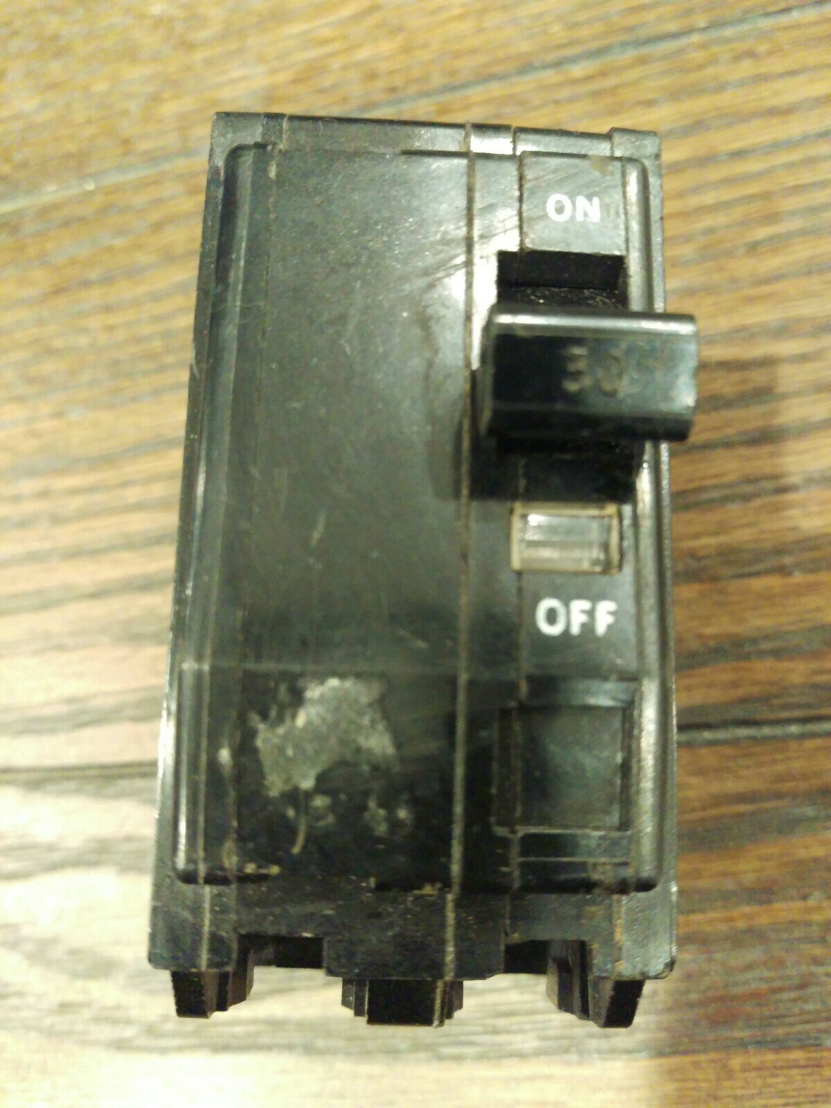 Square D QOB230 HACR RATED 2 POLE 30 AMP Circuit Breaker Black Square