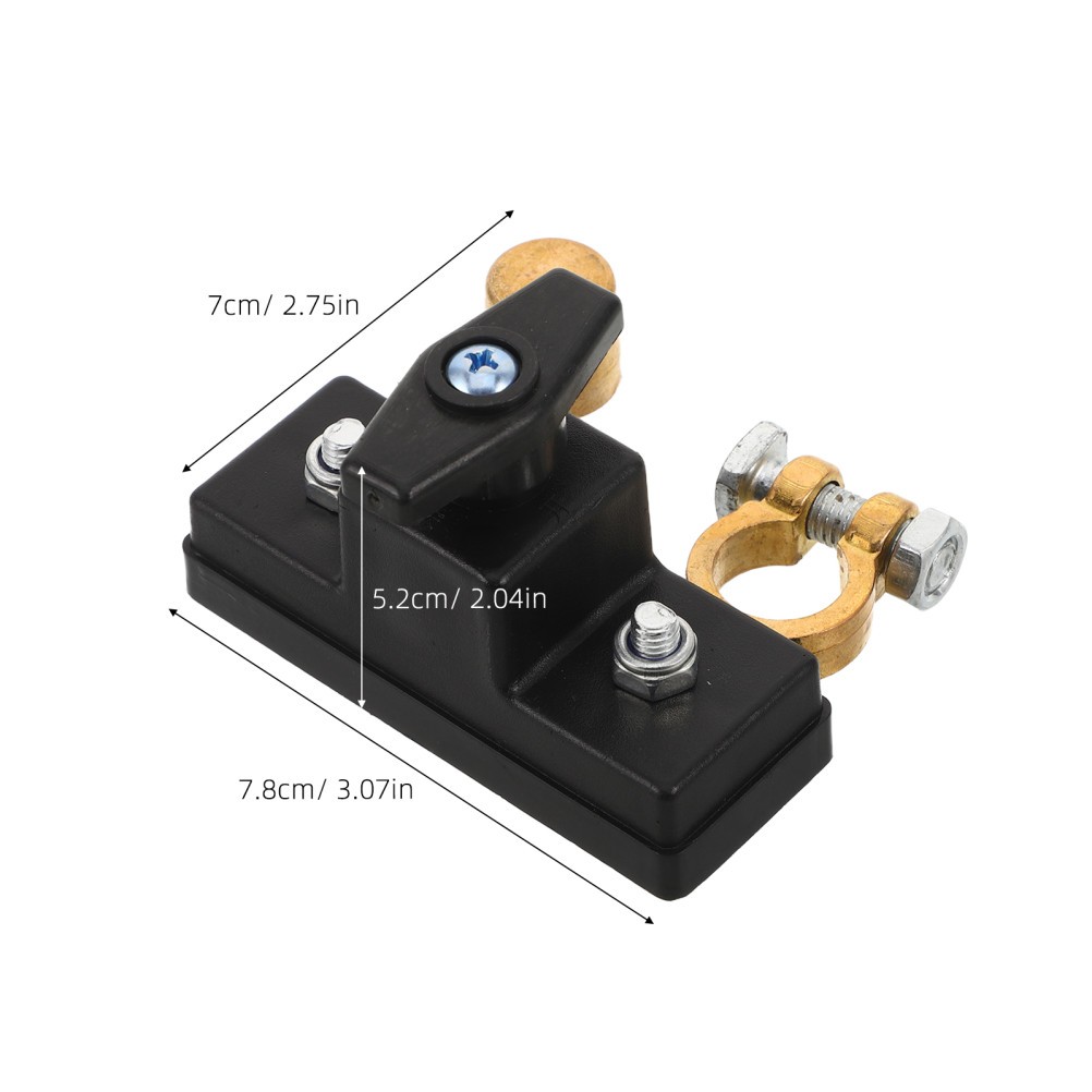 Multi Car Battery Disconnect Switch Copper Plastic Heavy Duty Quick Power Off