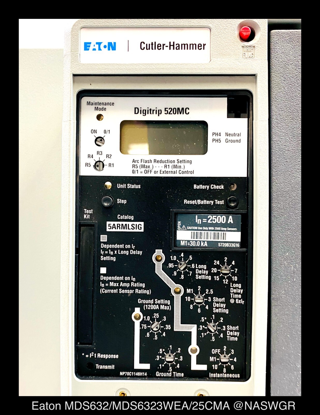 Eaton Magnum DS MDS632 Breaker (M/O,D/O) – 2500 Amp – Unused/1Yr Warranty