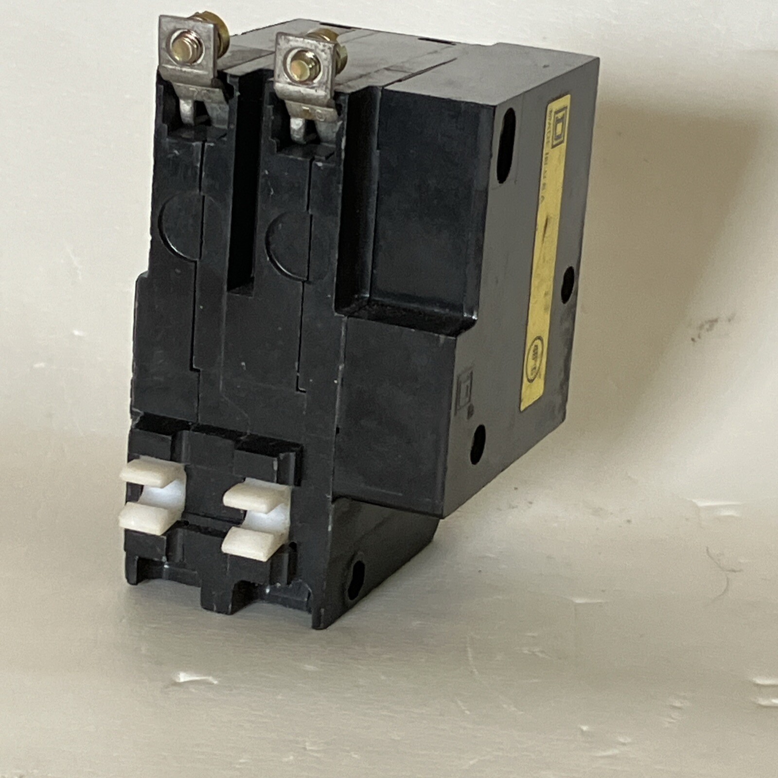 Square D QO250VH1021 Circuit Breaker 50A 2 Pole 22kA 240V nice used.