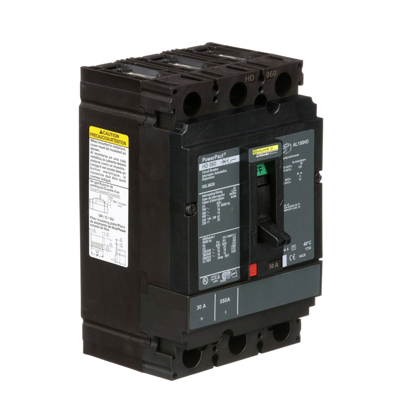 HDL36030 – Square D – Molded Case Circuit Breaker