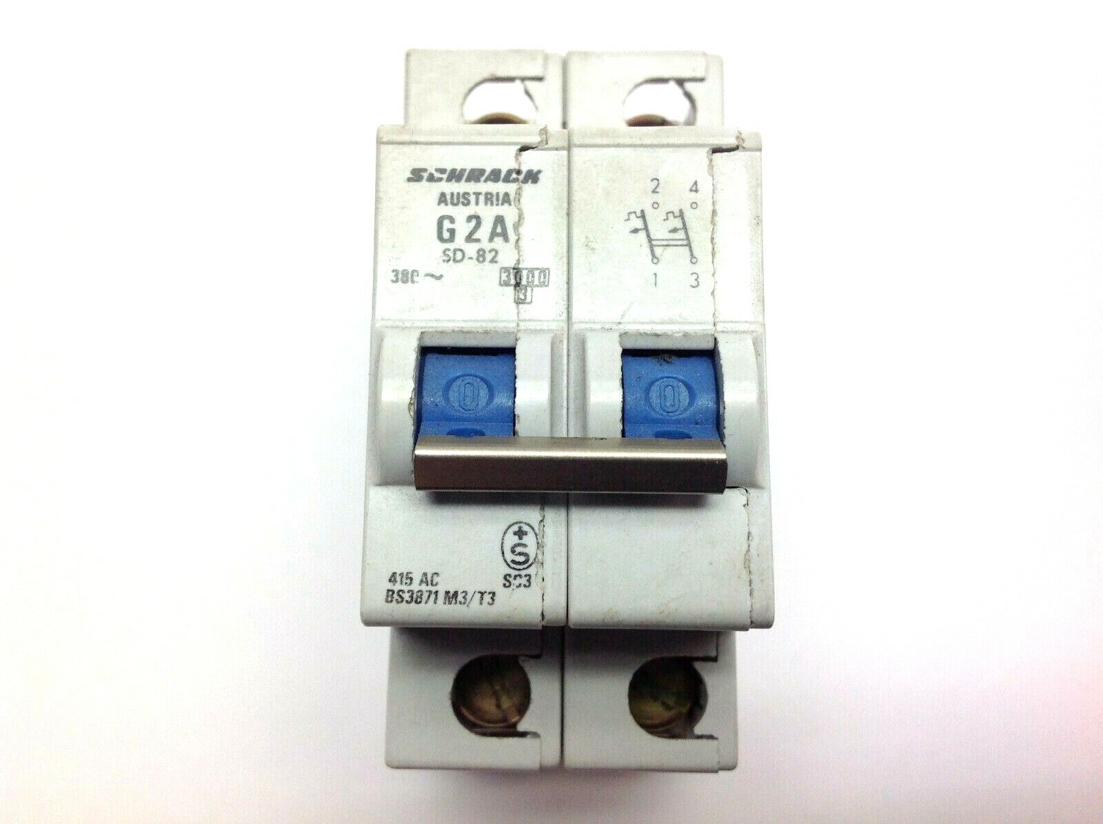 Schrack SD-82 G2A Circuit Breaker 415 VAC