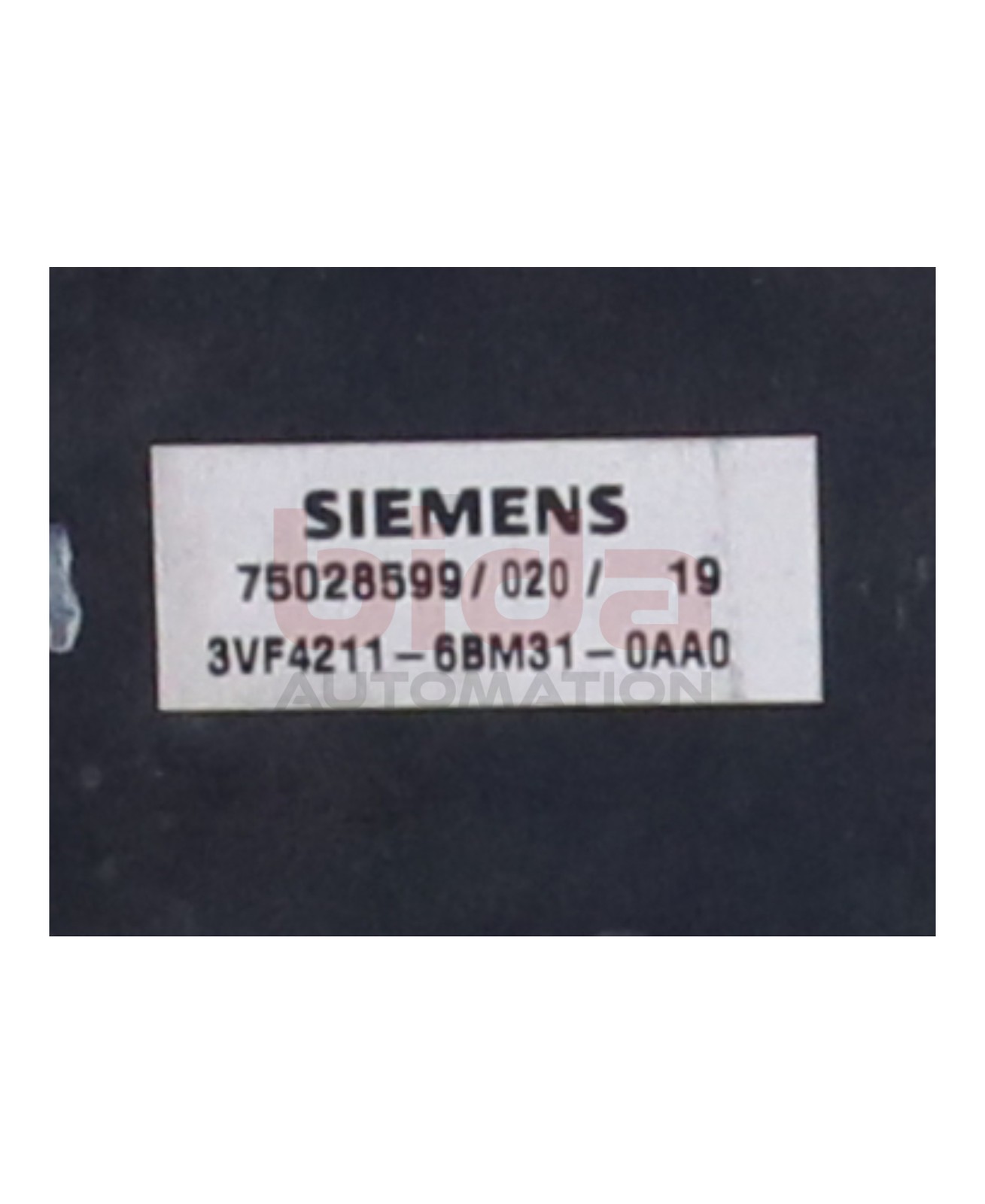Siemens 3VF4211-6BM31-0AA0 / 3VF4 211-6BM31-0AA0 Circuit Breaker 3 Pole
