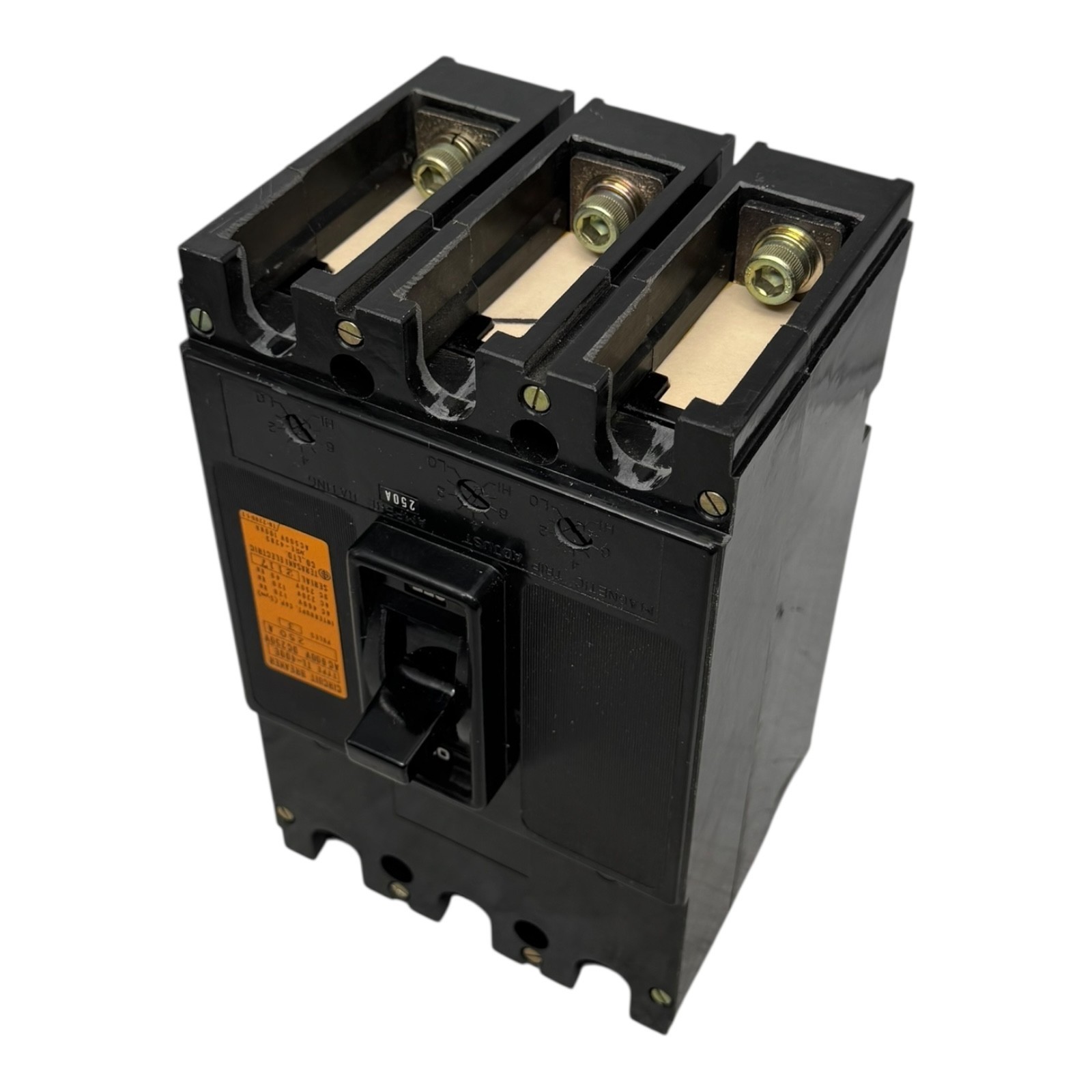 Terasaki TL-400E Circuit Breaker 250A 3-pole AC600V DC250V AUX