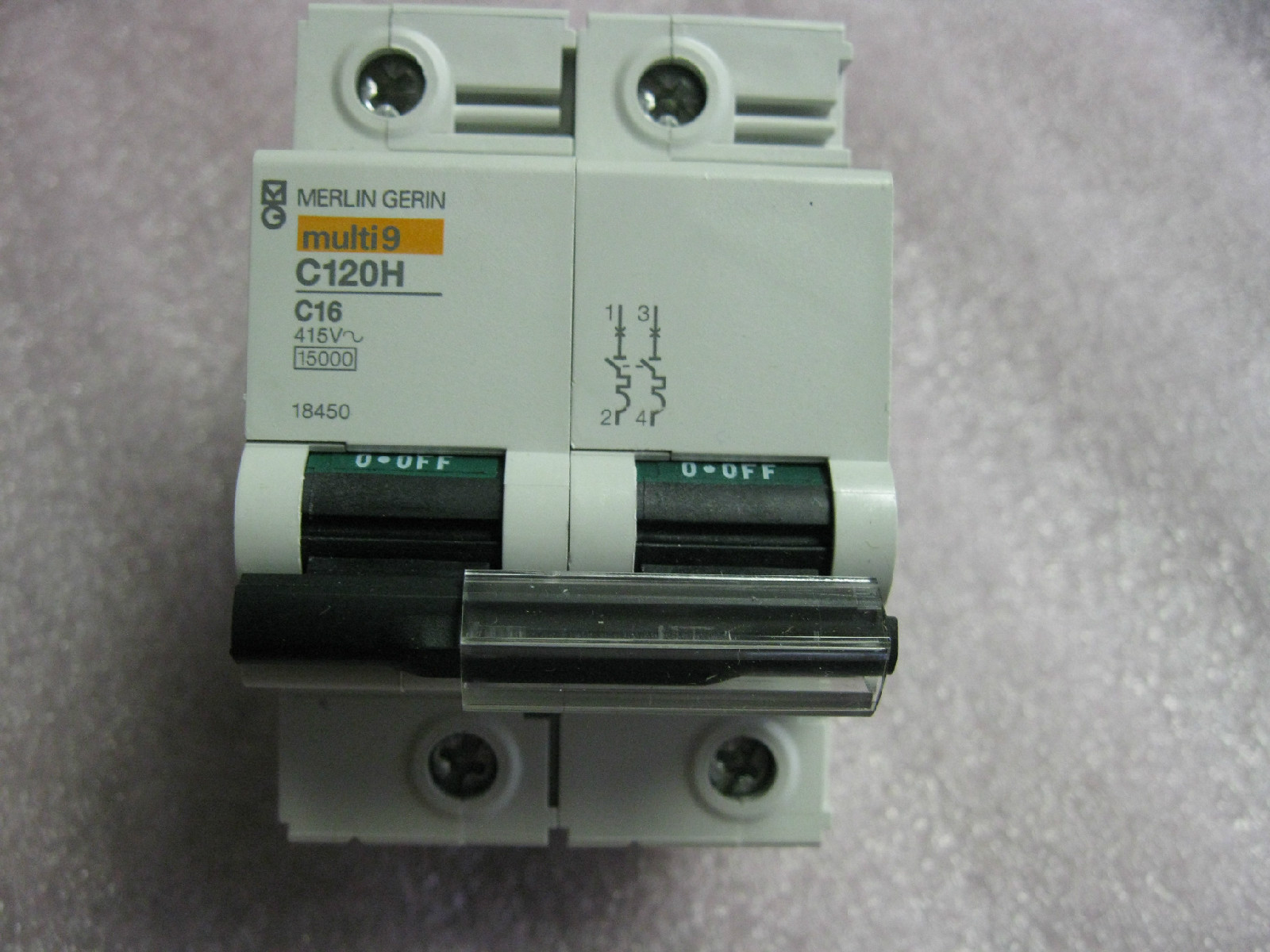 MERLIN GERIN 18450 CIRCUIT BREAKER-MULTI 9 C120H-NEW