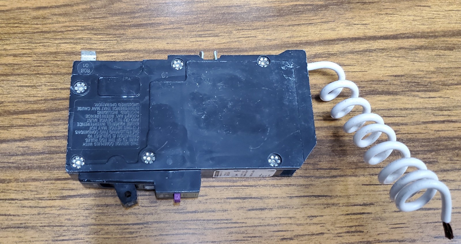 NEW TAKE OUT Square D QO120DF QO 20A Dual Arc Fault/Ground Fault Breakers