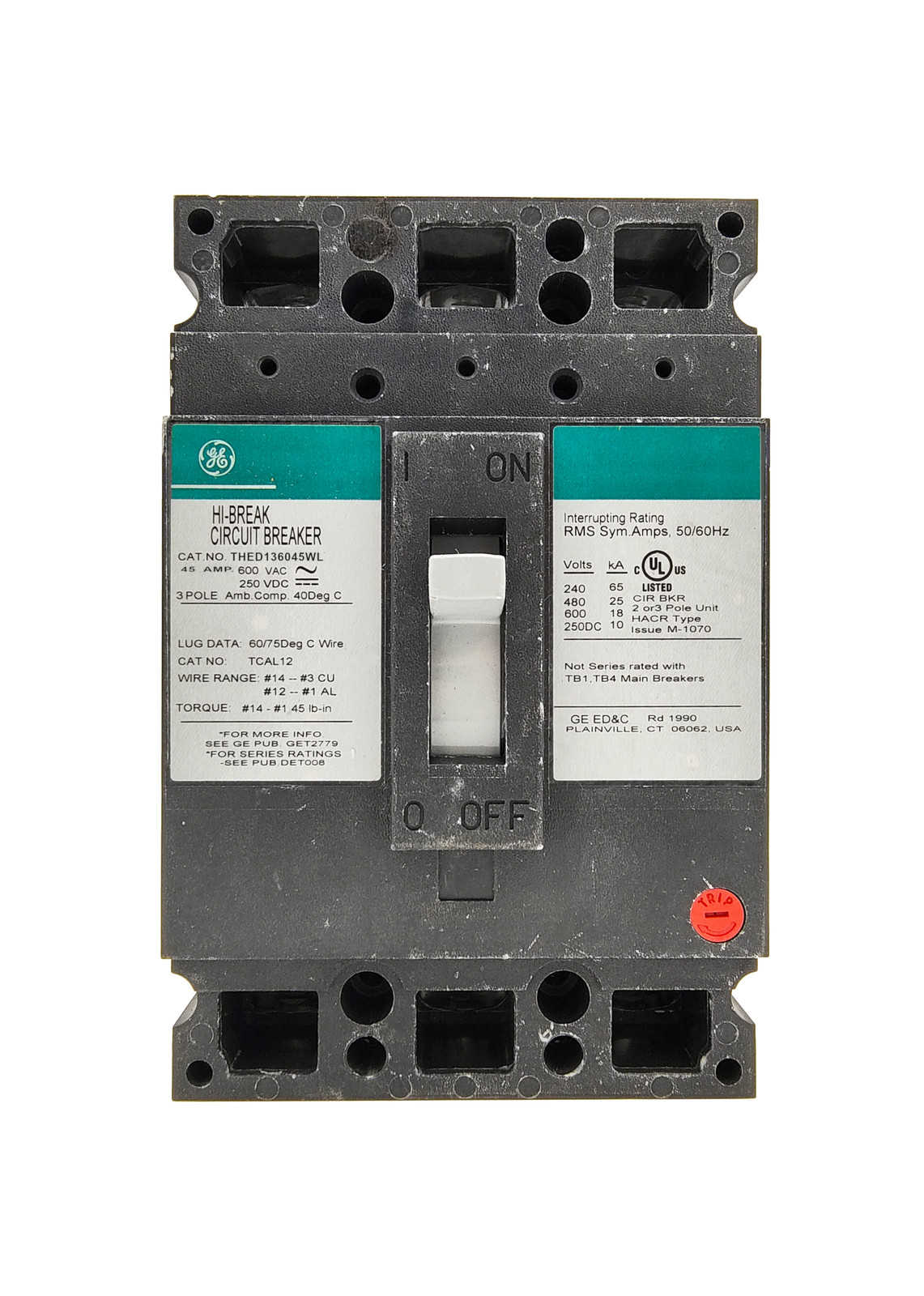 THED136045WL – General Electric GE – Seller Reconditioned