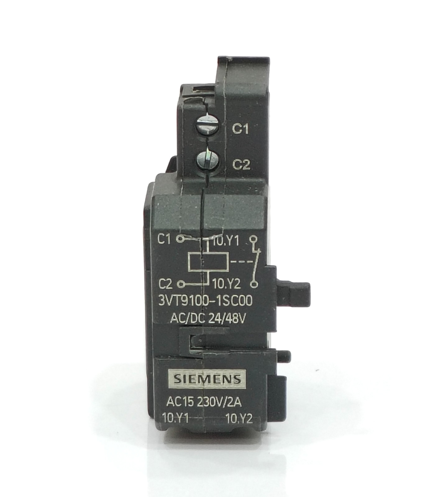 SIEMENS 3VT9100-1SC00 SHUNT TRIP UNIT 24/48V AC/DC
