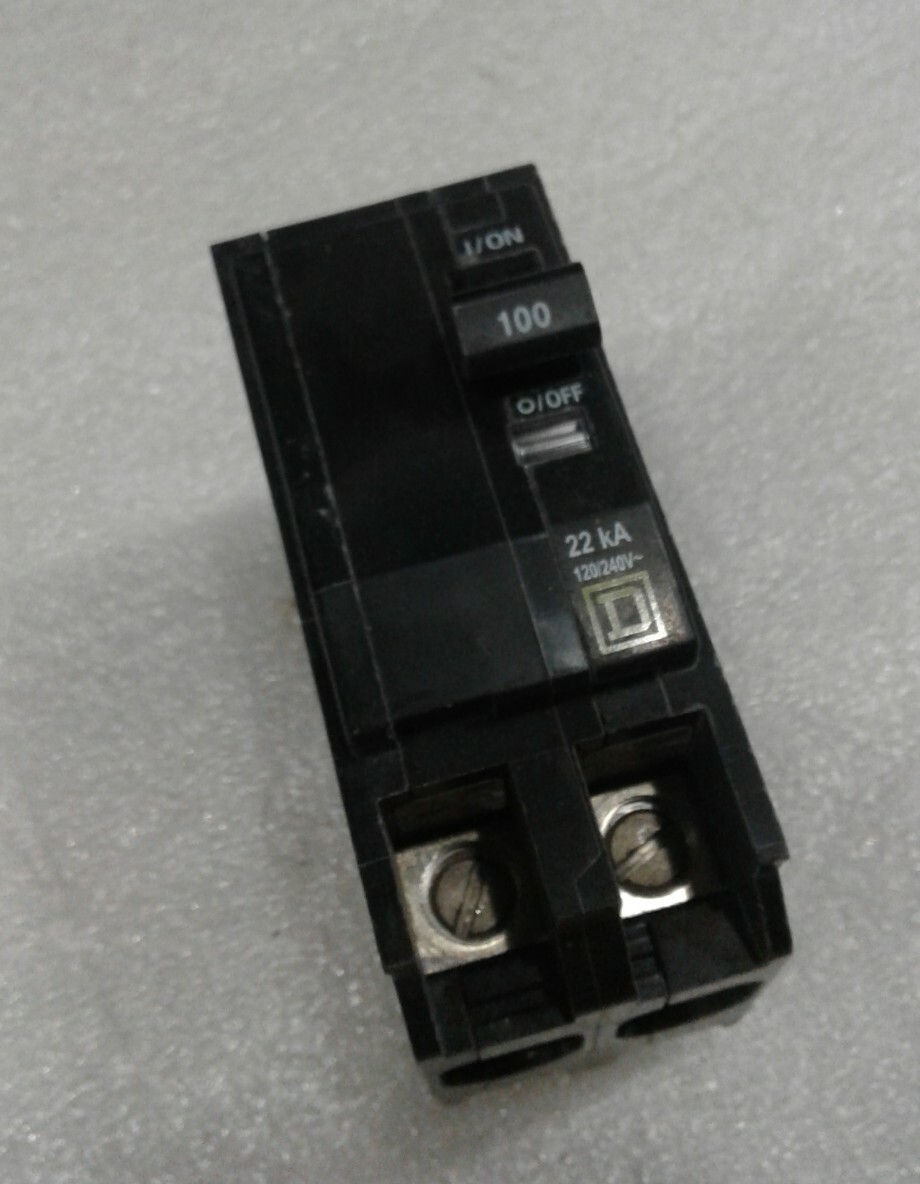 QO2100VH Square D 2p 100a 240V Circuit Breaker NEW!!