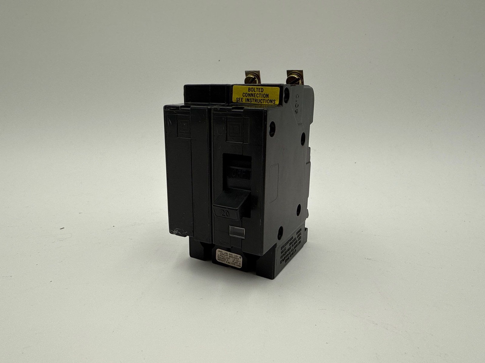 Square D EHB24020 Bolt On Circuit Breaker 20A 2P 277V EHB 20 Amp 2 Pole