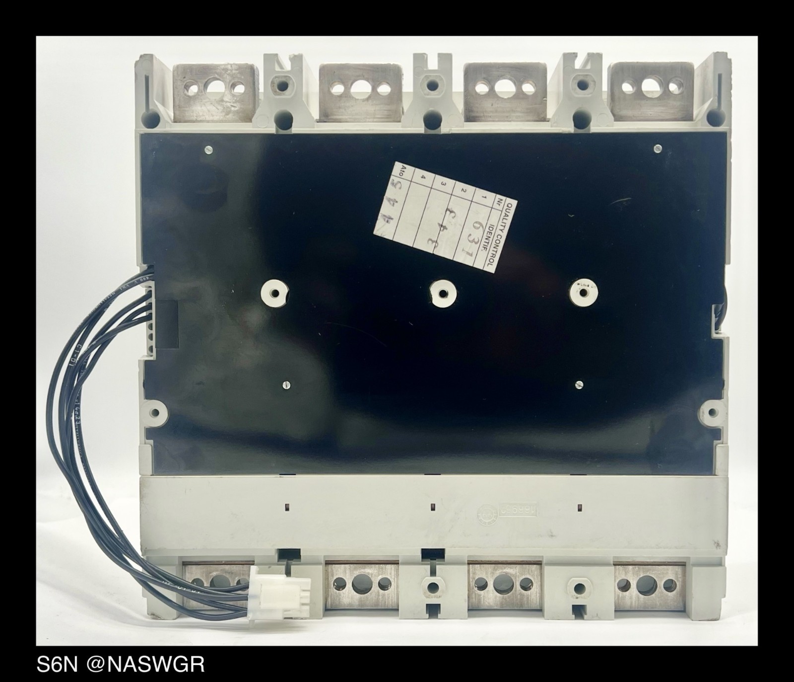 ABB SACE Isomax S6N Breaker w/ Shunt Trip & Aux – 600 Amp – Tested/1Yr Warranty