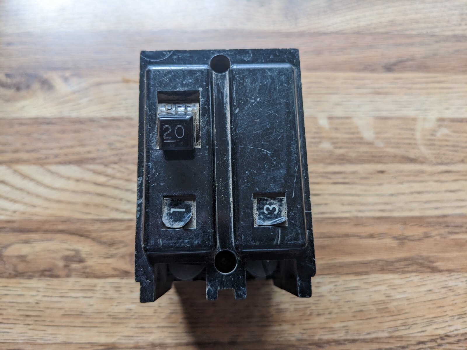 Westinghouse 20 Amp BA2020 Type BA 120-240 Volt 2 Pole Circuit Breaker
