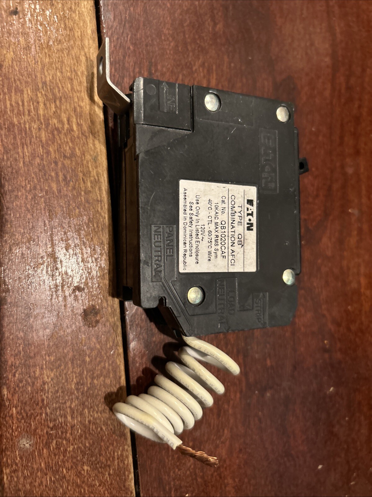 Eaton QB1020CAF Arc Fault Bolt In Breaker