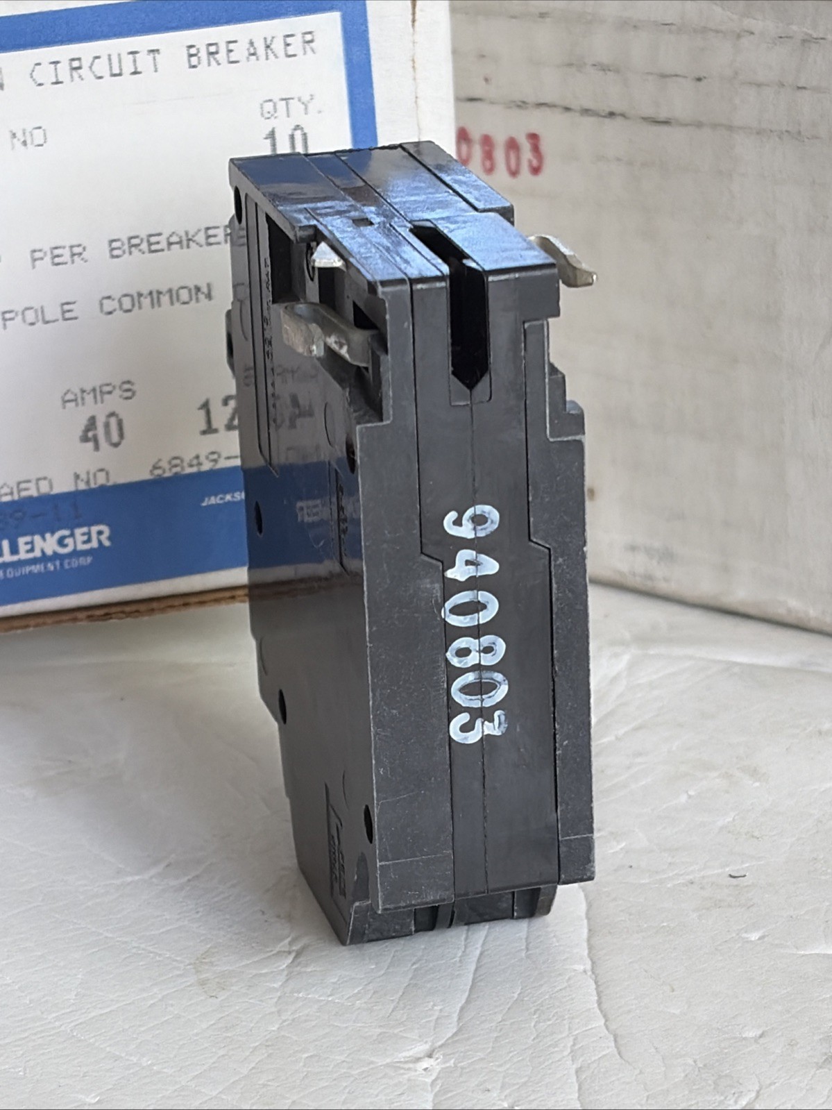 A240 Side Mount Clip CTL-yes Type A Challenger A240K MH240 2 Pole 40 Amp ~New!