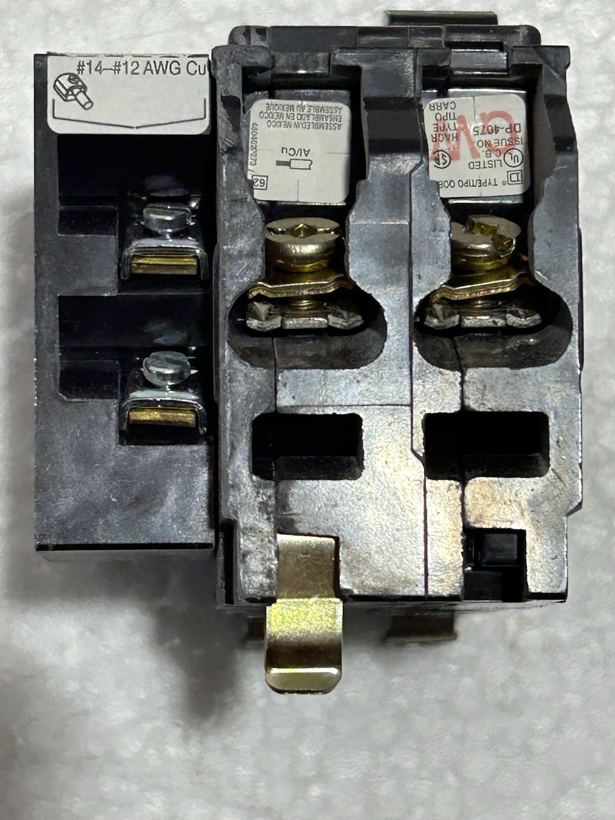 Square D QOB2301021 Shunt Trip Circuit Breaker – 30 A, 2 Pole, 120/240 VAC