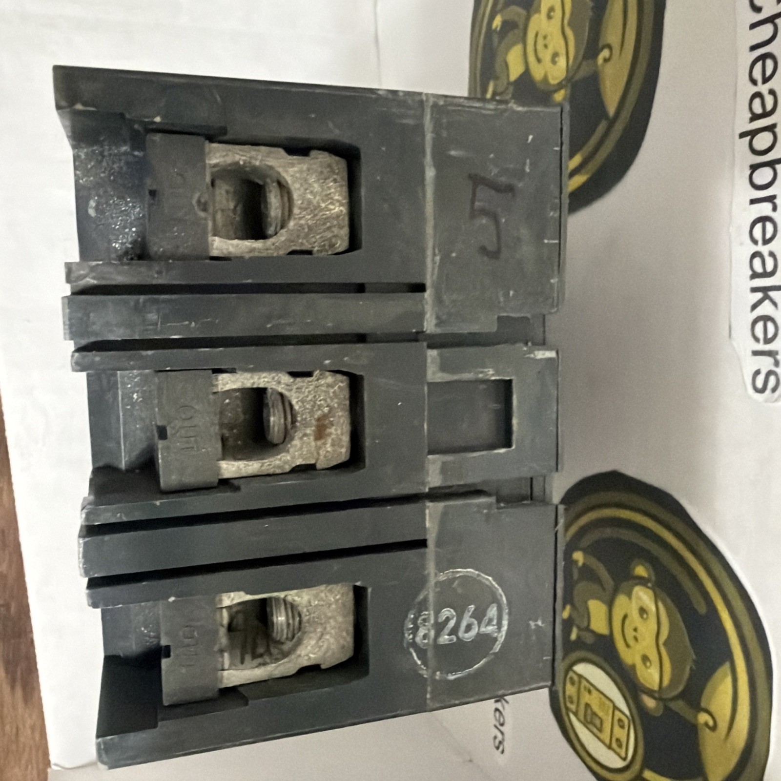 General Electric GE Spectra RMS SELA36AT0100 100 Amp Circuit Breaker W 100A Plug