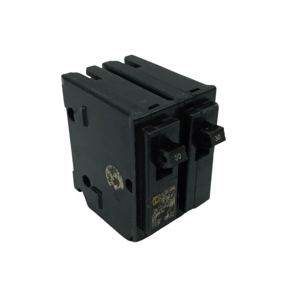 Square D HOM230 2 Pole Circuit Breaker 30A 120/240VAC 1 Phase Plug-In Mount