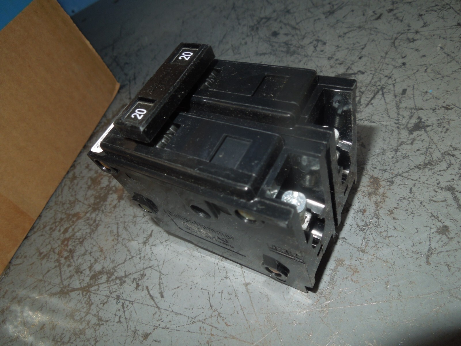 Box of 8 Eaton QBHW2020 22k Type BA 20A 2P 240V Bolt In Surplus Circuit Breaker