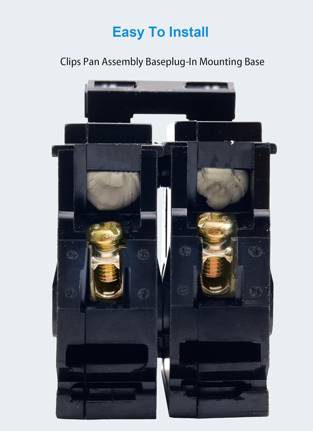 15 Amp 2 Pole Type QP Circuit Breaker Plug-In Mount Standard MCB Thermal Magneti