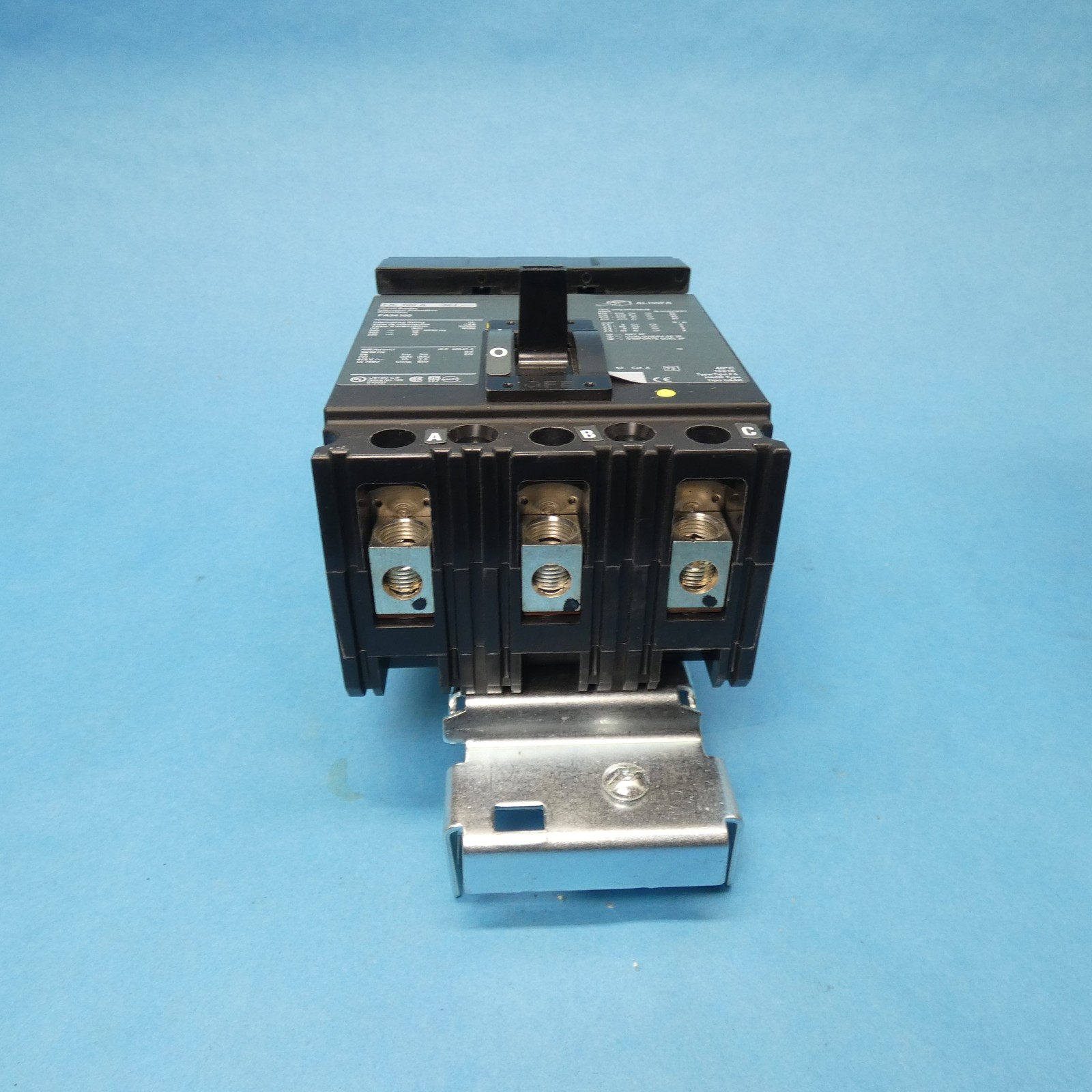 Square D FA34100 SEALED I-Line Circuit Breaker 3 Pole 100 Amps 480VAC/250VDC