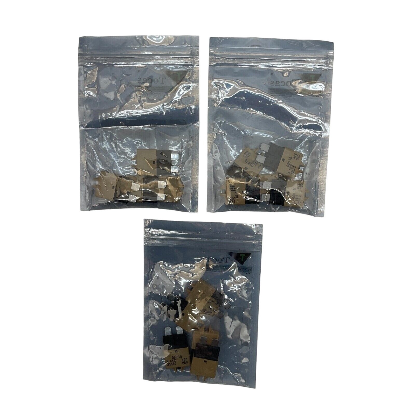 Lot of 3 T Tocas 5Amp 5PCS Circuit Breaker E39 12V-28V DC Manual Reset Fuse