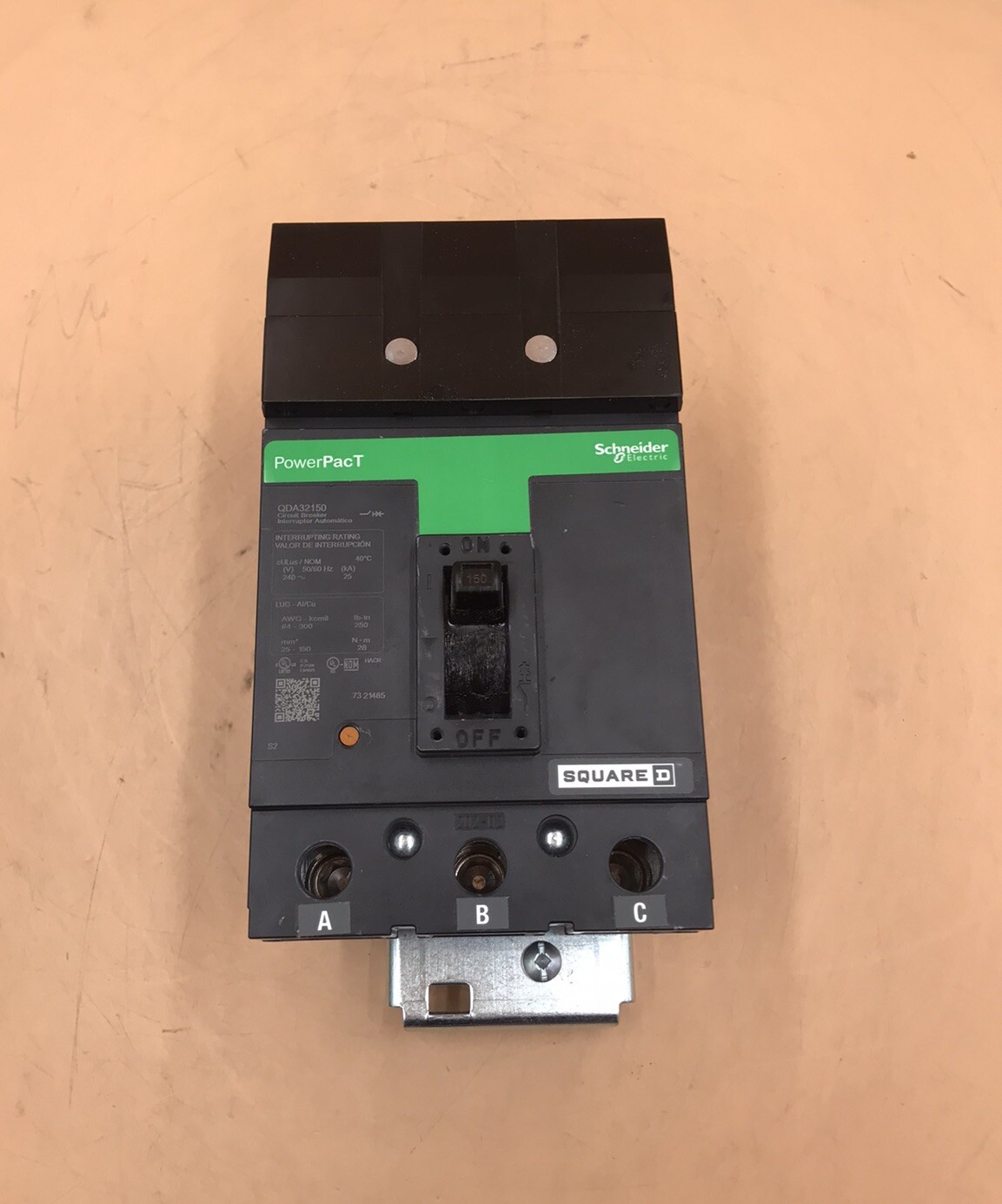 HOUSTON STOCK NEW SQUARE D QDA32150 TYPE QDA 150 AMP 240V FREE 2 DAY AIR BUY NOW
